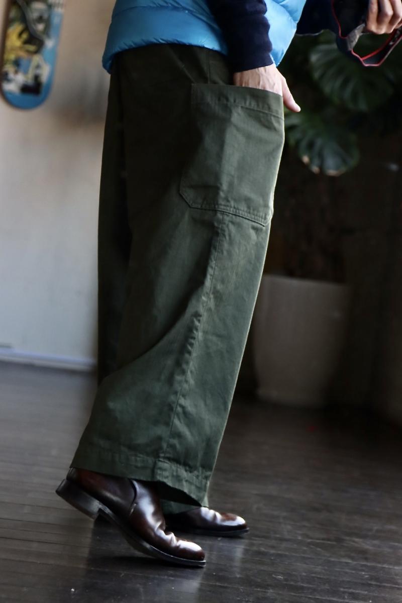 Graphpaper եڡѡ Suvin Herringbone Cargo Pants(GM231-40182B)KHAKI