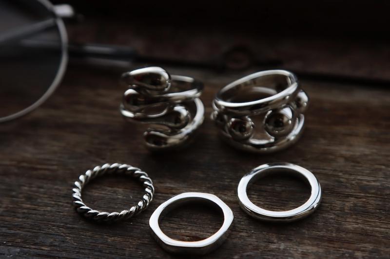 XOLO JEWELRY 奨꡼ /  Triple Ring (XOR025)SILVER925 