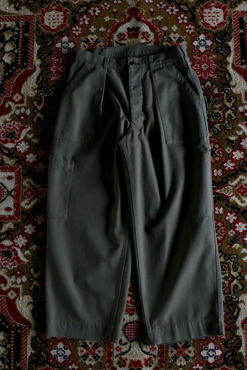 A.PRESSE ץå23SSѥ USAF Hemmed Bottoms(23SAP-04-14M)OLIVE114()12:00ȯ!