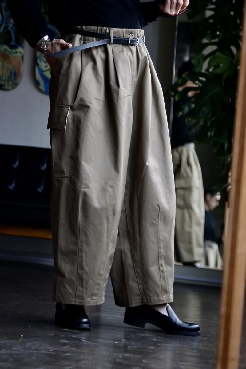 is-ness ͥ23SS Х롼󥫡ѥ BALLOON CARGO EZ PANTS(1004AWPT04)BEIGE 