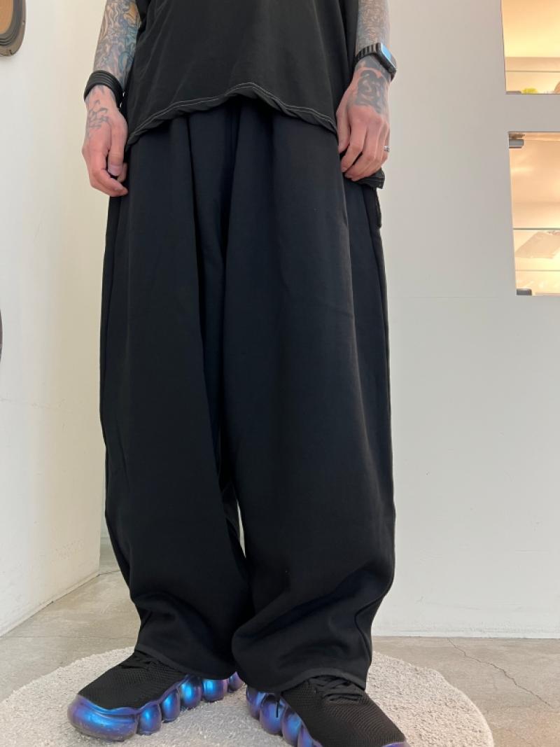 my beautiful landlet / URAKE SWEAT WIDE EASY PANTS 