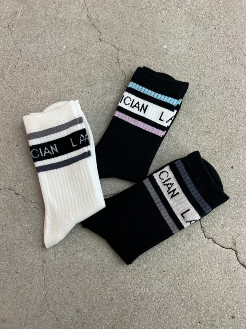 LAD MUSICIAN / LOGO RIB SOCKS 