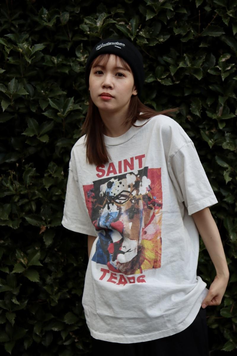 ©SAINT Mߡߡߡߡߡ ȥޥ 23SS DENIMTEARS CLOWN SS TEE(SM-S23-0000-092) WHITE223()ȯ! 