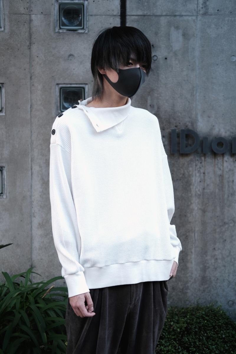 FINAL SALE2/28ޤ40%OFF! WIZZARD [] HI-NECK WAFFLE CUTSEW<ϥͥååե륫åȥ> 12000+TAX ☜ 20000+TAX