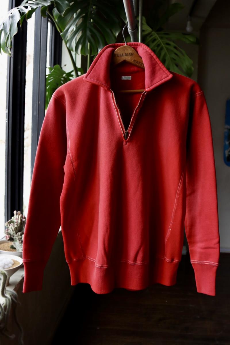 A.PRESSE ץå23SSϡեåץå Vintage Half Zip Sweatshirt(23SAP-05-01K)RED225()ȯ! 