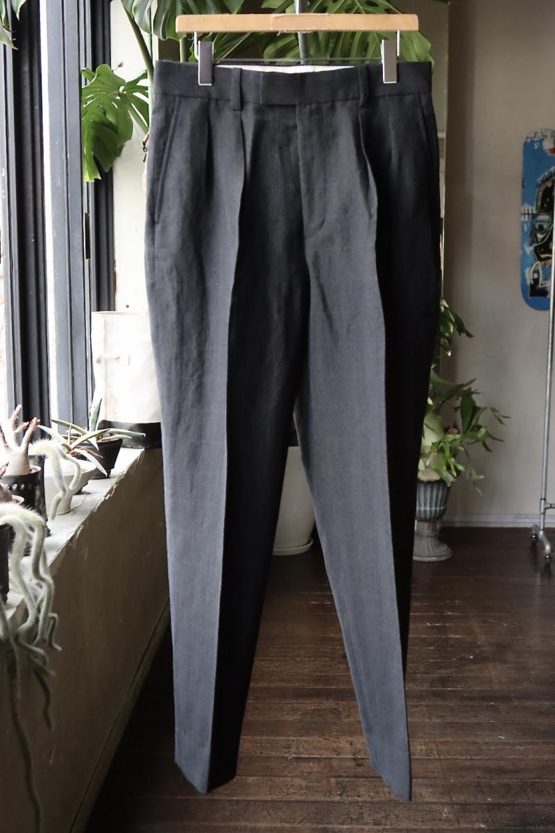 A.PRESSE ץå23SSѥ Wide Tapered Trousers(23SAP-04-20M)CHARCOAL34()ȯ! 