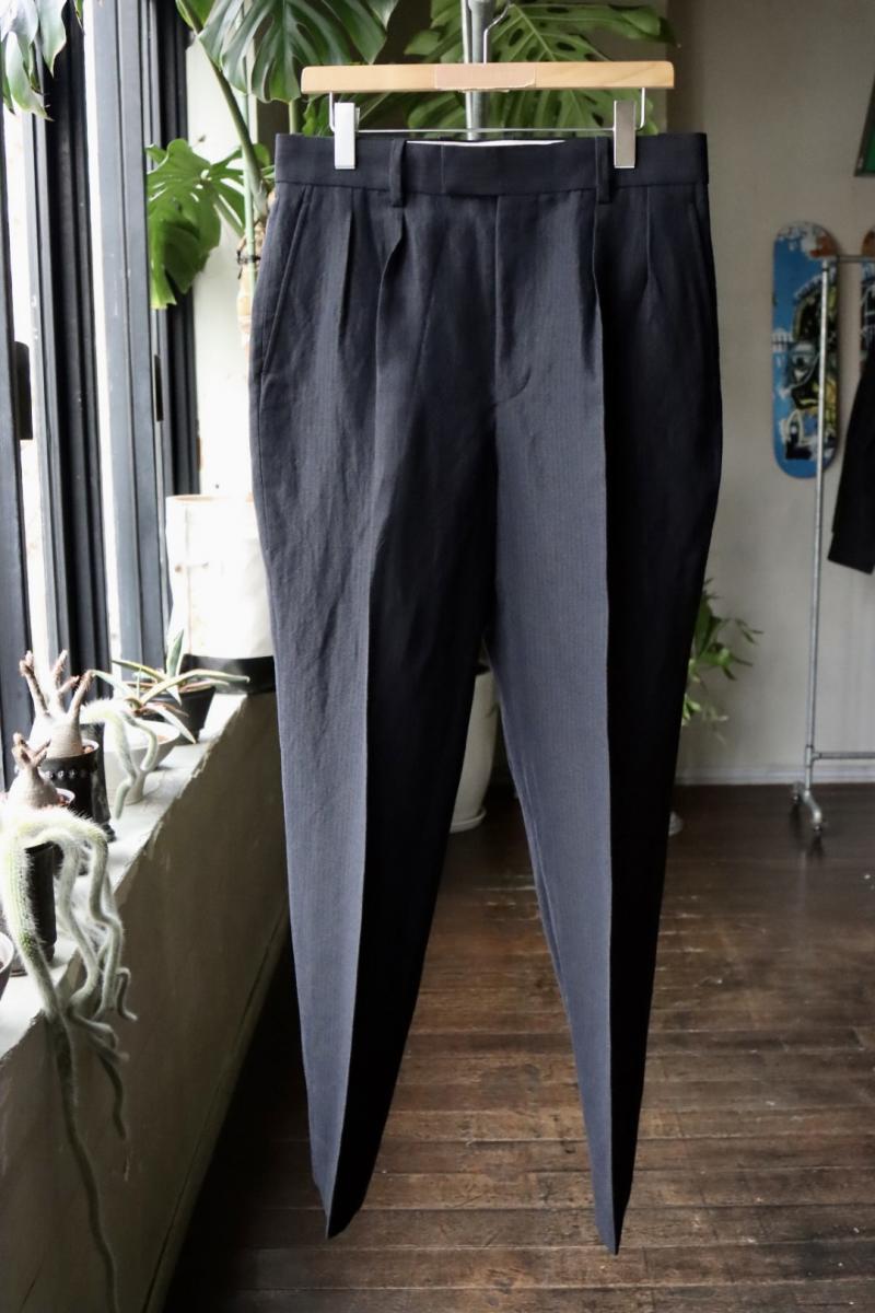 A.PRESSE ץå23SSѥ Wide Tapered Trousers(23SAP-04-20M)NAVY34()ȯ!