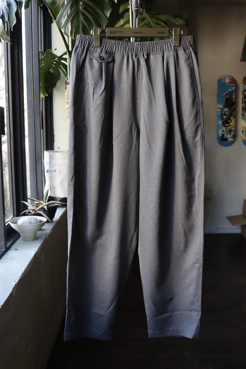 FreshService եå奵ӥ23SS COOLFIBER TWO TUCK EASY PANTS (FSW-PT_111)H.GRAY 