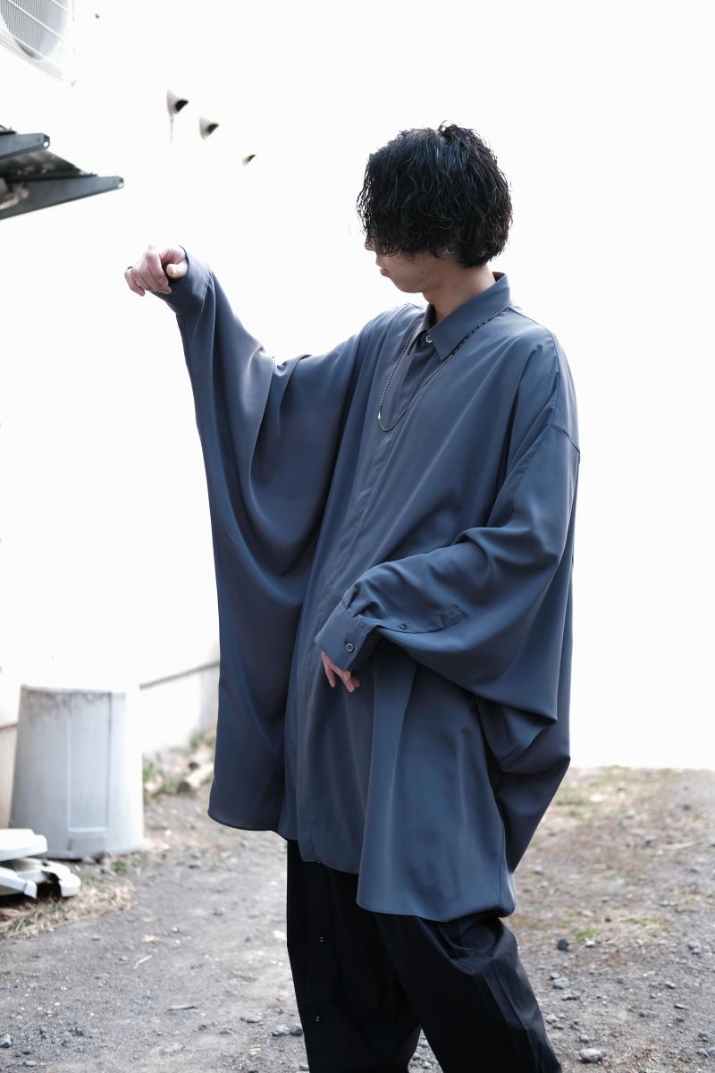 LAD MUSICIAN [åɥߥ塼] DECHINE DOLMAN SLEEVE SHIRT <ǥɥޥ󥹥꡼֥>  ɥ졼夤ĥǥǺѤɥޥ󥹥꡼֥ġ