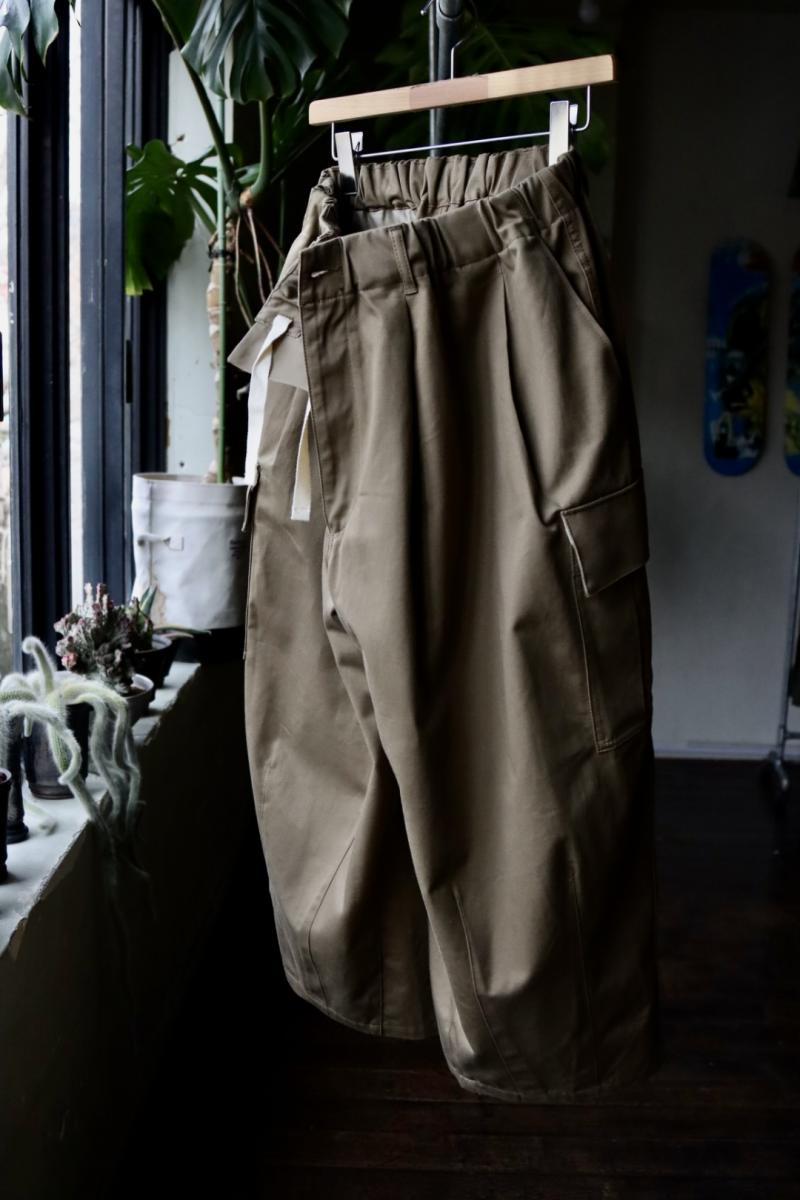 is-ness ͥ23SS Х롼󥫡ѥ BALLOON CARGO EZ PANTS(1004AWPT04)BEIGE 