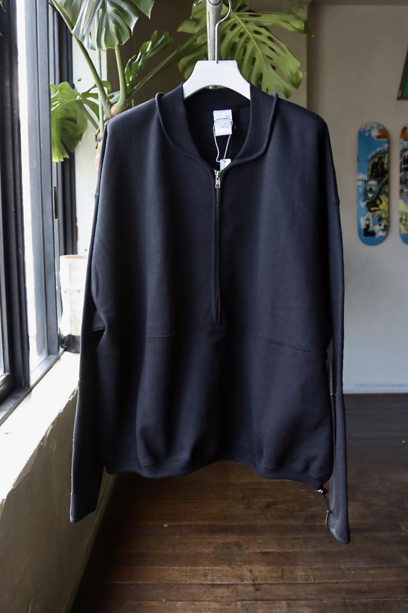 PRE_ץ HALF ZIP DRAWCORD SWEAT(PRE_2307-HZS)BLACK313ȯ! 