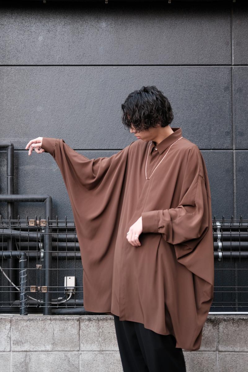 LAD MUSICIAN [åɥߥ塼] DECHINE DOLMAN SLEEVE SHIRT <ǥɥޥ󥹥꡼֥>  ɥ졼夤ĥǥǺѤɥޥ󥹥꡼֥ġ