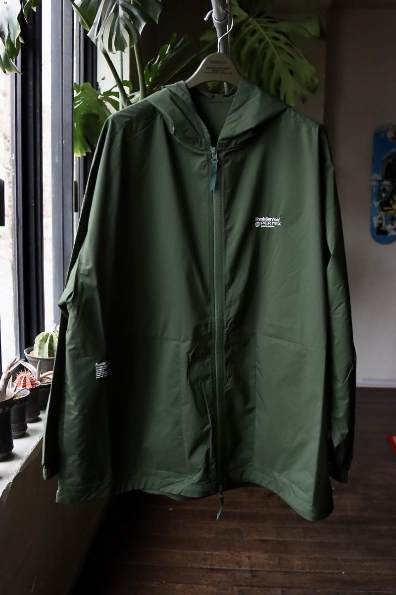 FreshService եå奵ӥ23SS PERTEX EQUILIBRIUM HOODED SHELL(FSW-23-PB_090)GREEN318ȯ!