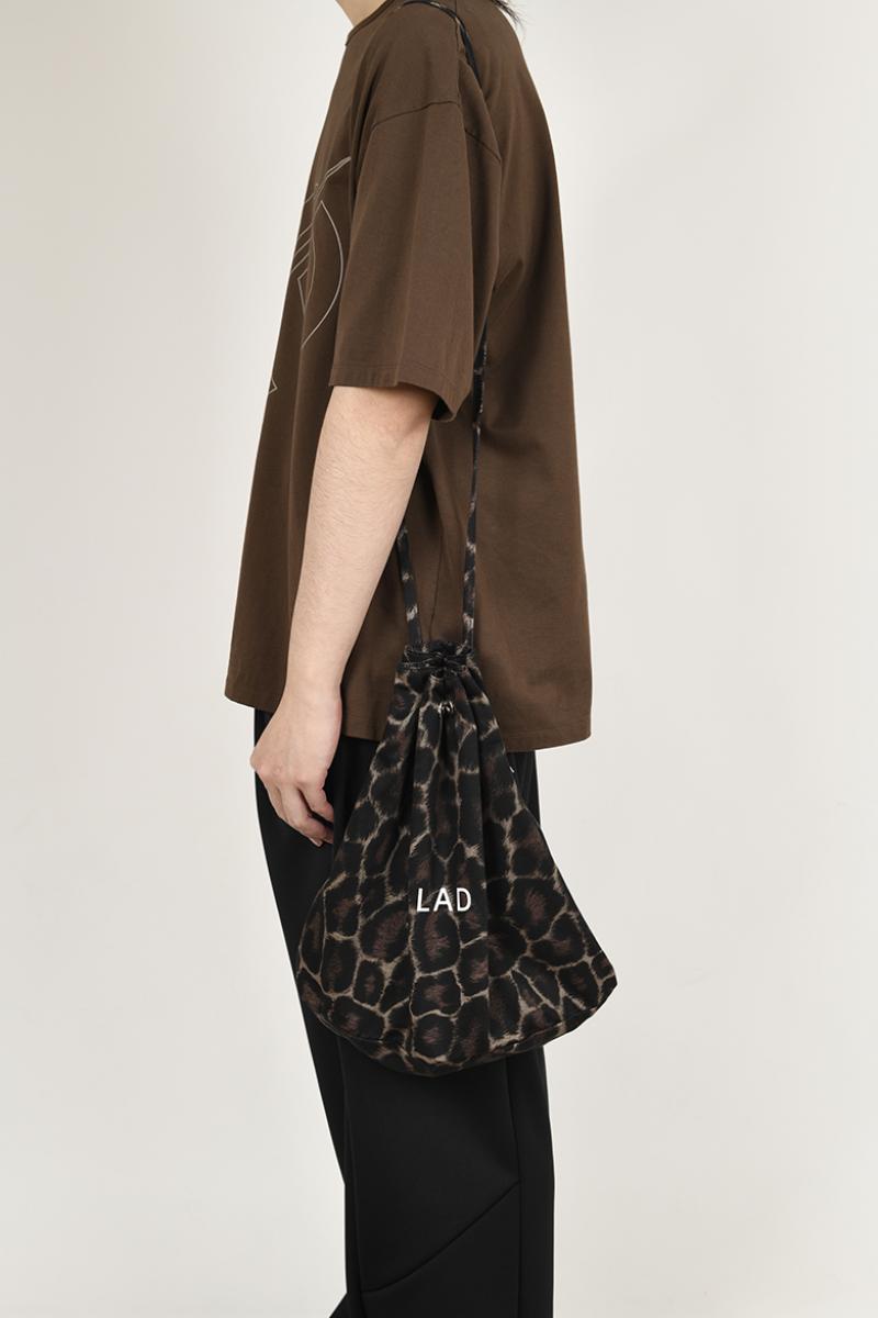 LAD MUSICIAN [åɥߥ塼] LEOPARD DRAWSTRING BAG  A4Ǽǽʥǥ꡼桼ŬΥɥȥ󥰥Хå