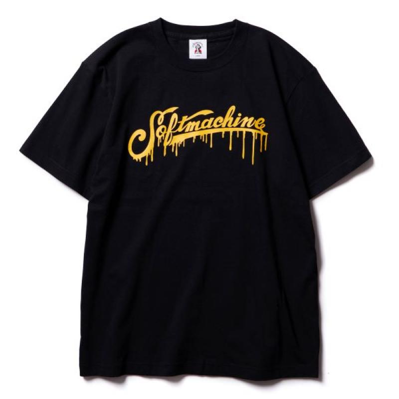 SOFTMACHINE(եȥޥ)DRIPPING LOGO-T