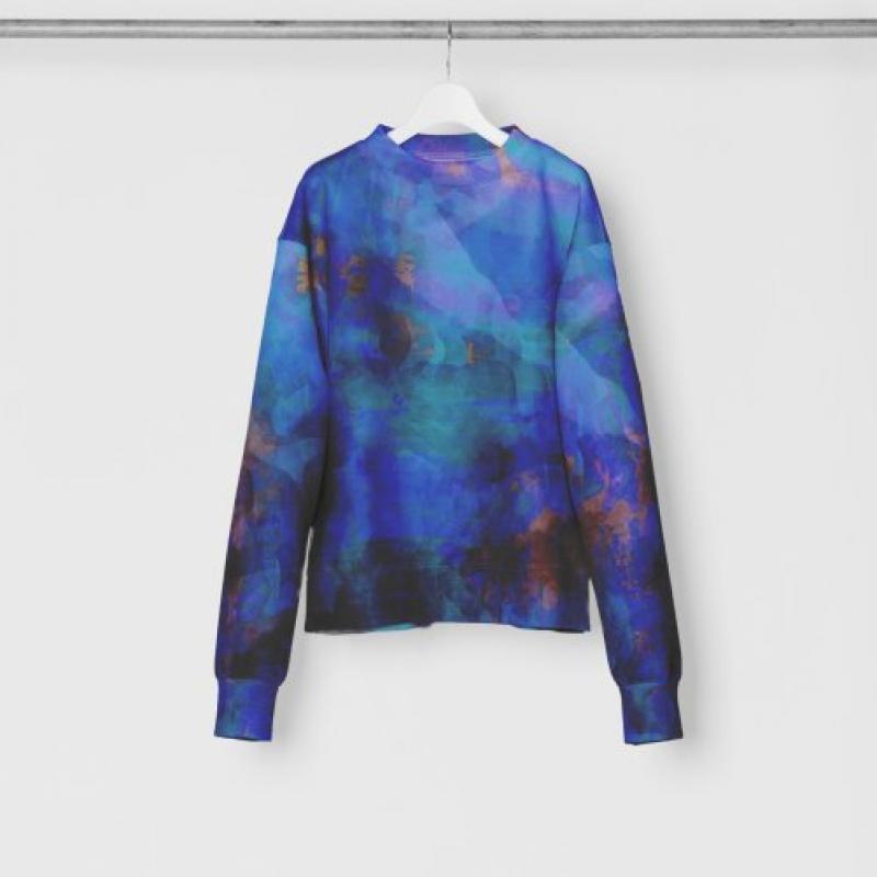 WIZZARD [] PRINT FAB SWEAT <ץȥݥå> W23SS-DC020 2023ղ 18000+tax ɤϥΤΥܡݥϤѤץȥåȡ