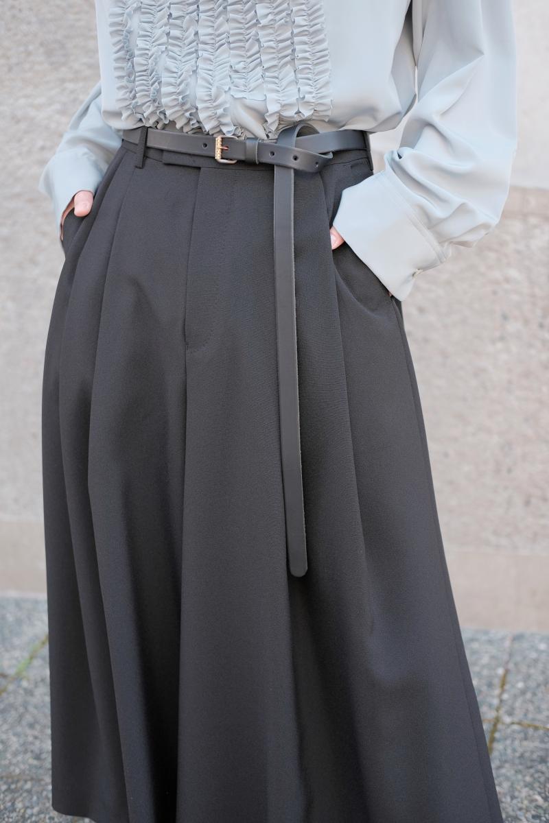 Dulcamara [ɥ륫ޥ] Metal Buckle Long Belt <᥿Хå󥰥٥>