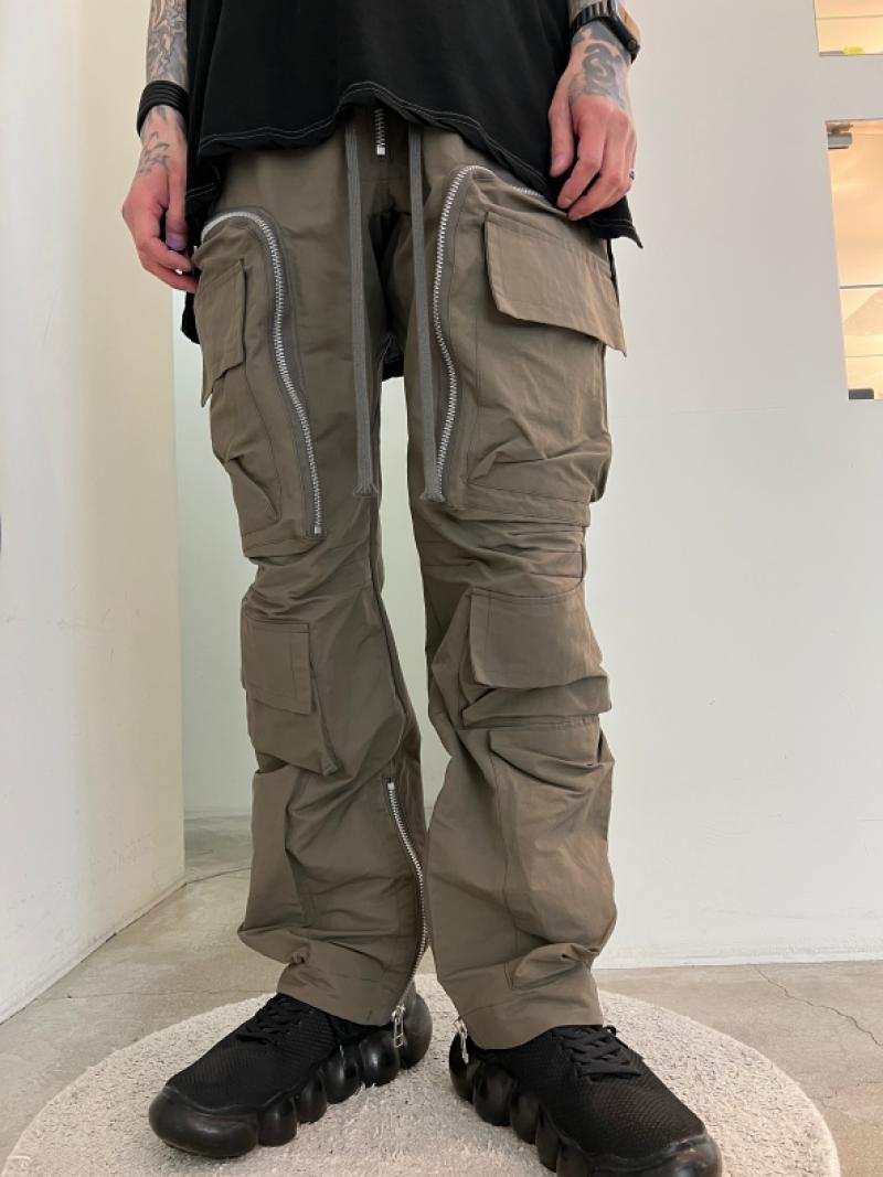 A.F ARTEFACT / Zip Cargo Long Pants 