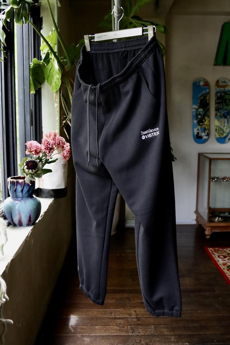 FreshService եå奵ӥ23SS VIBTEX for FreshService SWEAT PANTS(FSW-22-SW_119)BLACK429()ȯ!