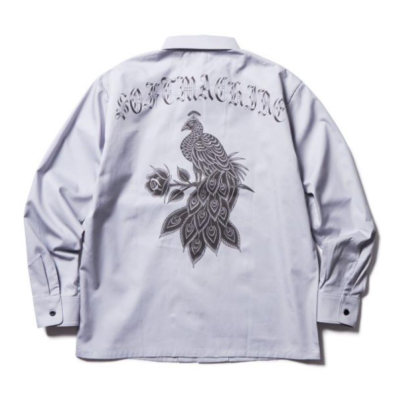 SOFTMACHINE(եȥޥ)FEATHERS SHIRTS L/S