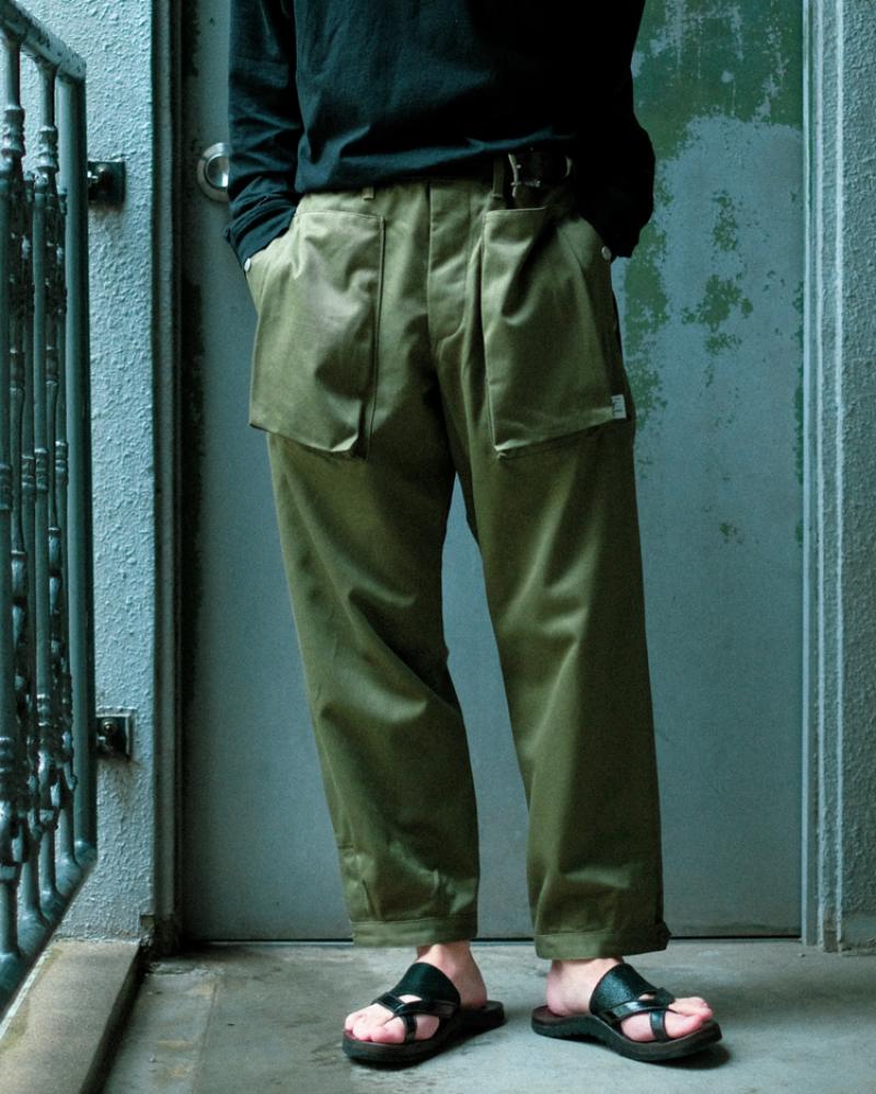 SASSAFRAS:Digs Crew Pants 4/5