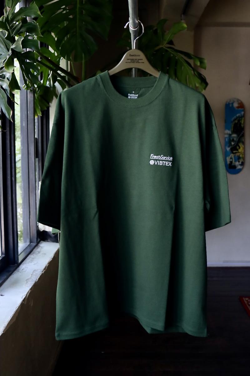 FreshService VIBTEX for FreshService S/S CREW NECK TEE[FSW-22-TE_115]GREEN610()ȯ! 