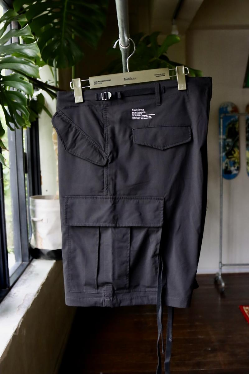 FreshService եå奵ӥ MICRO TYPEWRITER CARGO SHORTS(FSW-23-PT _008)BLACK624()ȯ! 