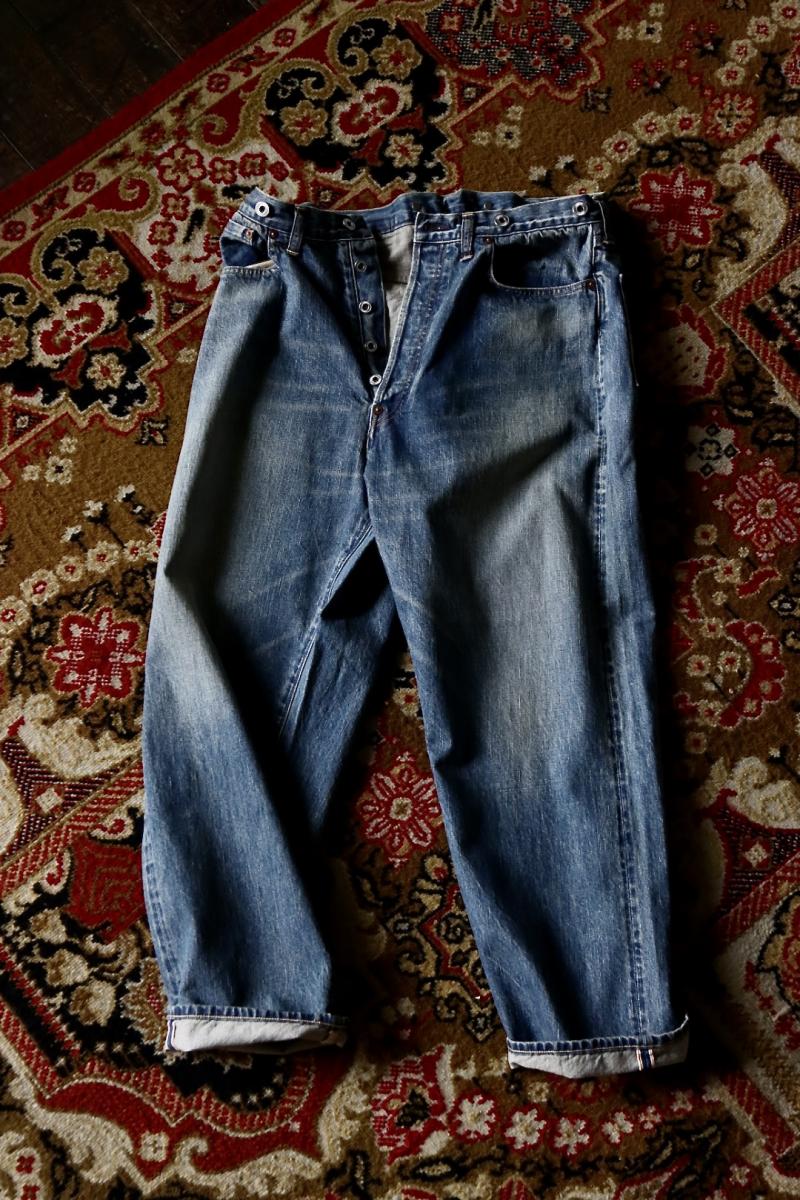 A.PRESSE ץå23AWǥ˥ No.22 Washed Wide Denim Pants(23AAP-04-012K)INDIGO 