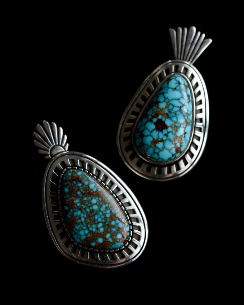 Indian Jewelry:Turquoise Pendant