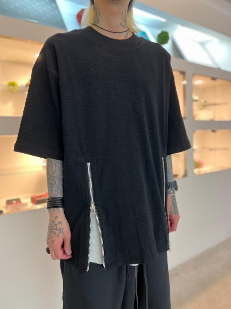 A.F ARTEFACT / Front Zip T-Shirts 