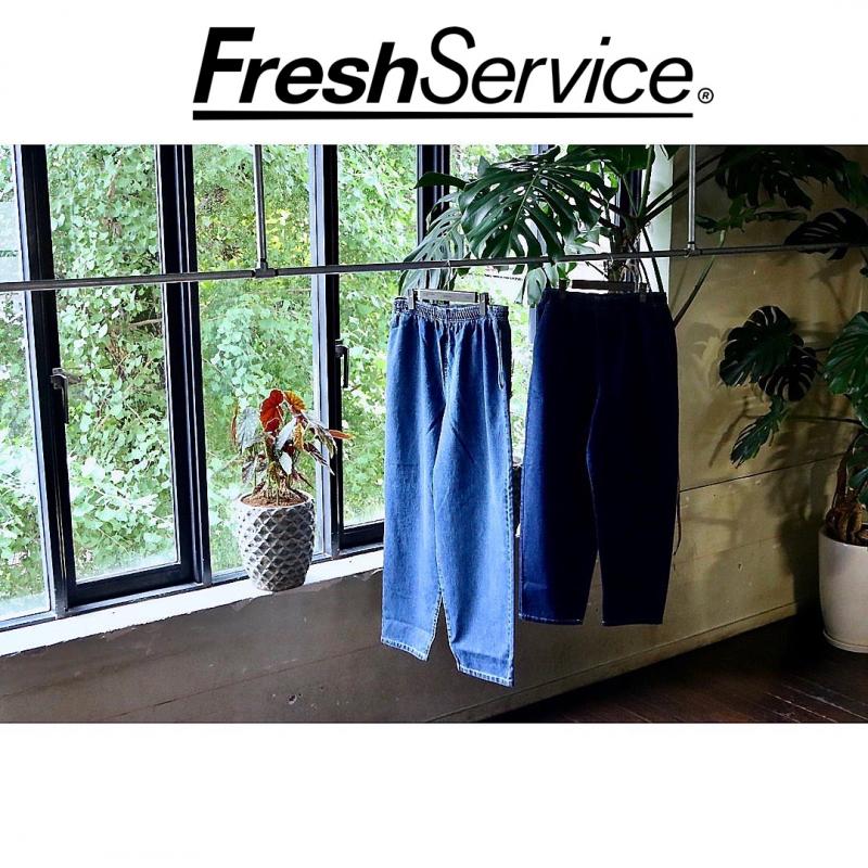 FreshService եå奵ӥǥ˥CORPORATE EASY DENIM PANTS(DARK BLUE)78()ȯ! 