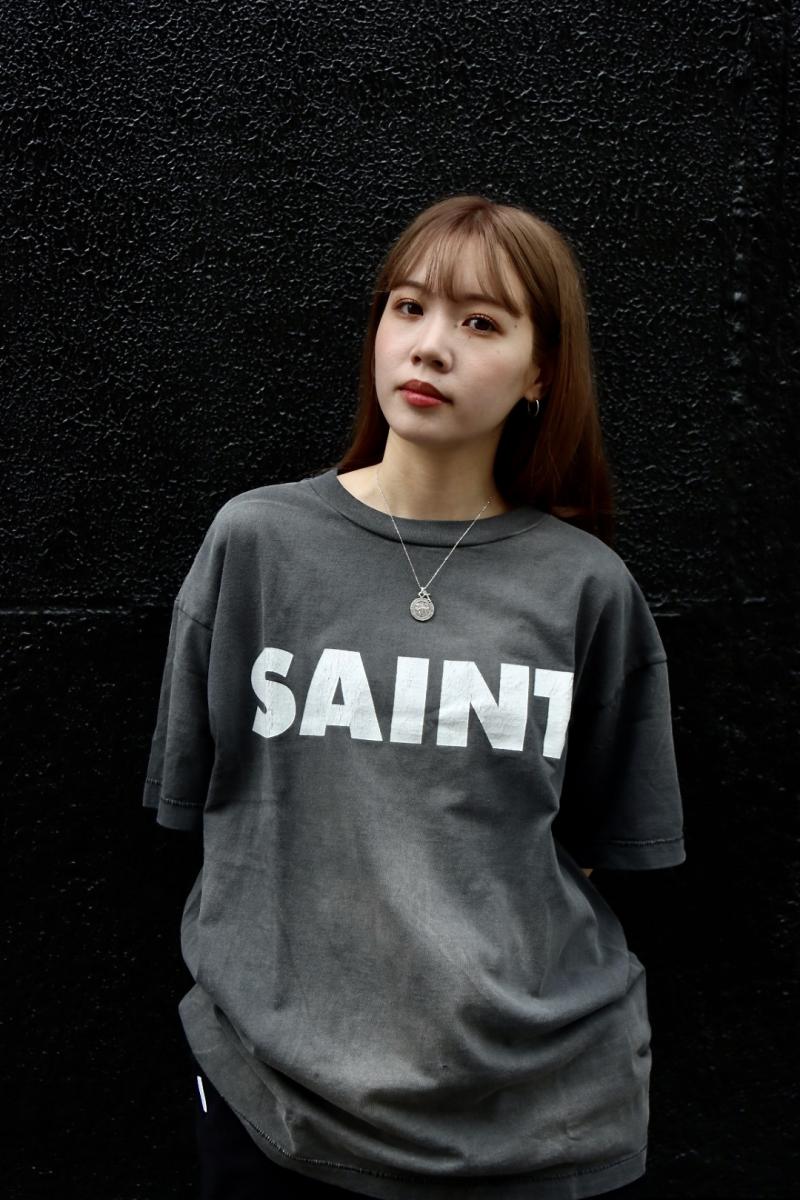 ©SAINT Mߡߡߡߡߡ ȥޥ 23AW S>N>T TEE (SM-A23-0000-003)BLACK715()ȯ! 