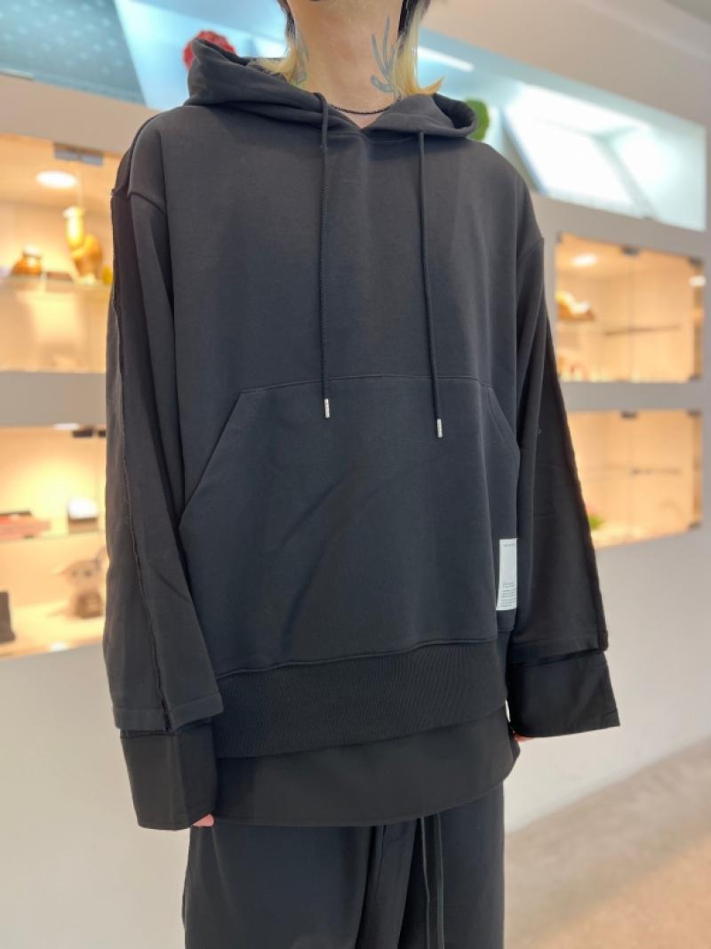 WIZZARD 23 AW !LAYERED ZIP HOODIE 