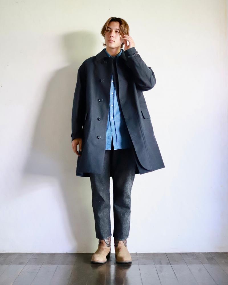 A.PRESSE ץå23AW ⡼륳 Motorcycle Half Coat(23AAP-01-16H)NAVY812()ȯ! 