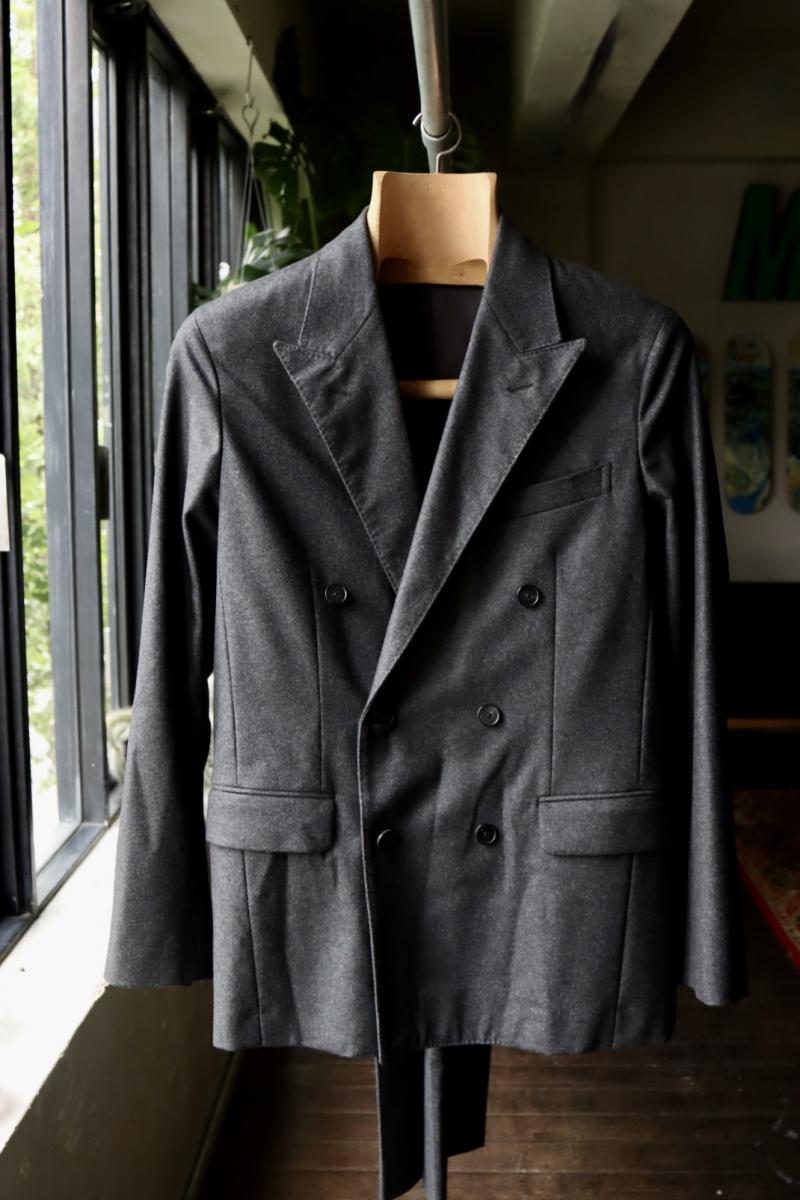 A.PRESSE ץå23AW Double Breasted Jacket(23AAP-01-21M)CHARCOAL826ȯ! 