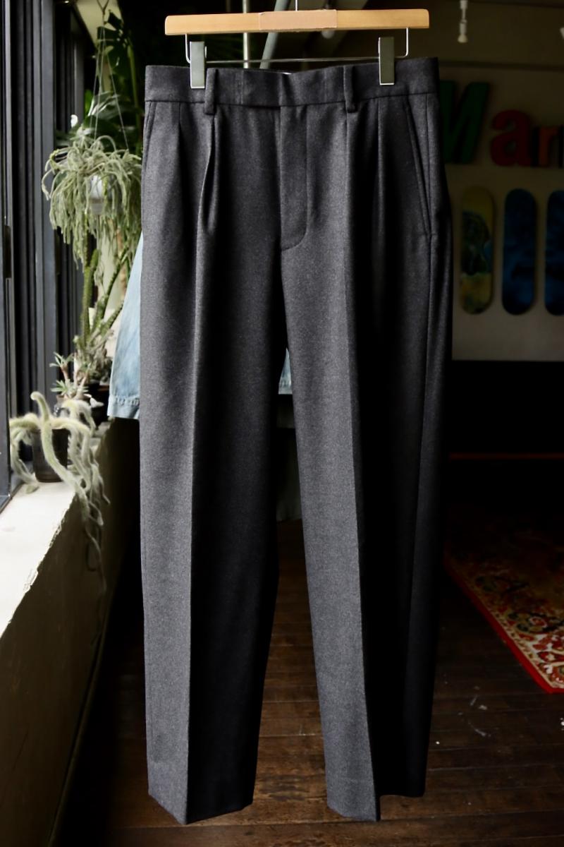 A.PRESSE ץå23AW Wide Tapered Trousers(23AAP-04-06M)CHARCOAL826ȯ! 