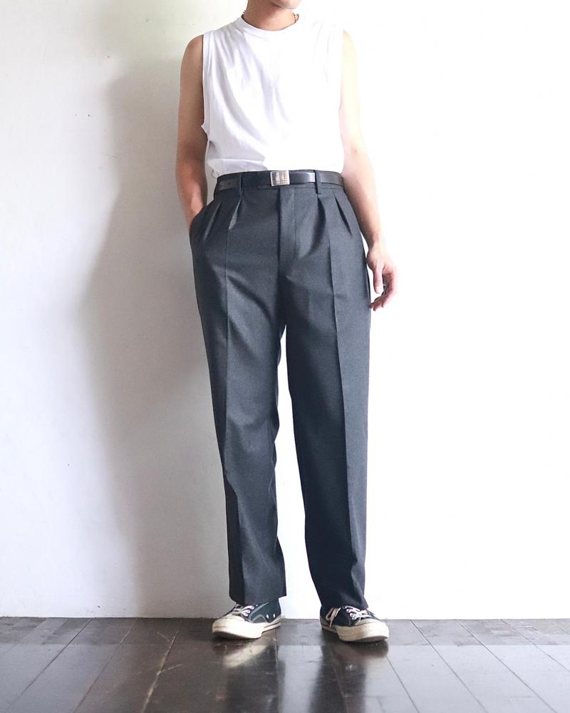 A.PRESSE ץå23AW Wide Tapered Trousers(23AAP-04-06M)CHARCOAL826ȯ!