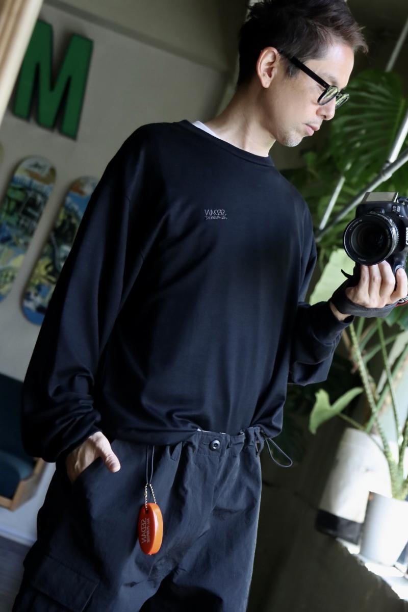 SEDAN ALL-PURPOSE 󥪡ѡѥ23FW OG LOGO WOOL JERSEY L/S TEE(SD23F-CT02)BLACK812()ȯ! 