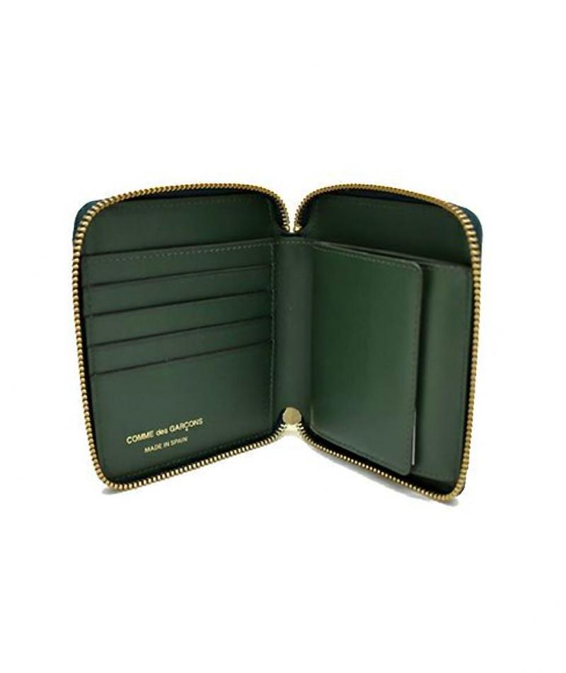 Wallet COMME des GARCONS ǥ륽󥦥åClassic Leather ޤZIP(SA2100)BOTTLE GREEN910ȯ! 