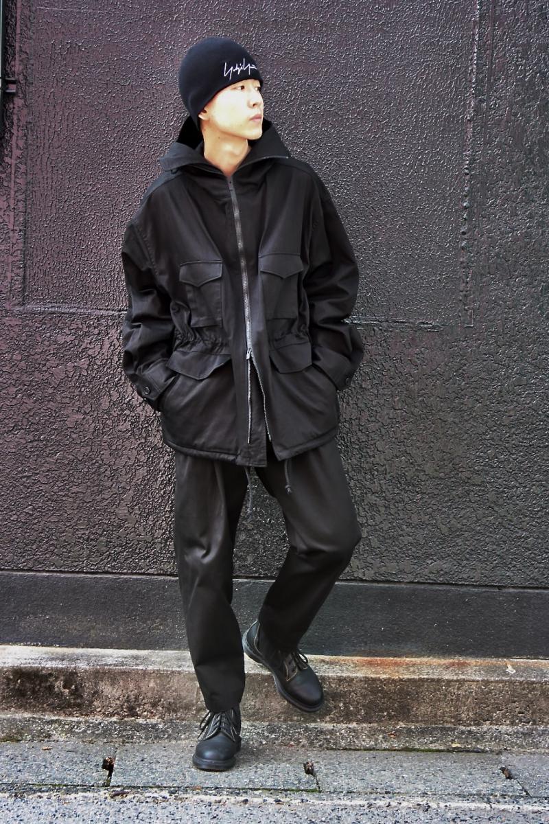 yohji yamamoto 襦ޥ23AW HOODED MILITARY JACKET(HJ-Y04-046-1)913()ȯ!