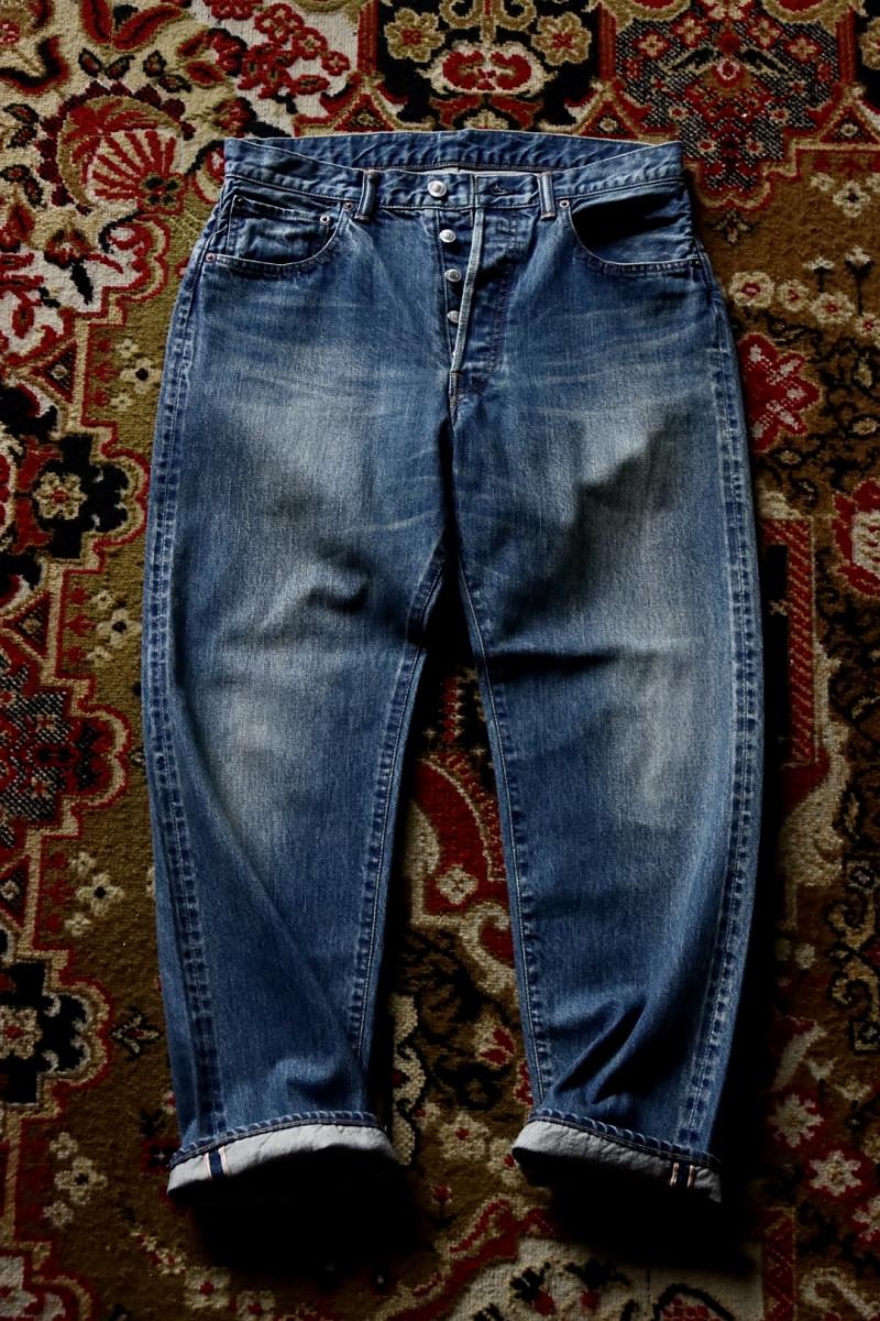 A.PRESSE ץå23AW Washed Denim Pants E(23AAP-04-08H)BLEACH916()ȯ! 