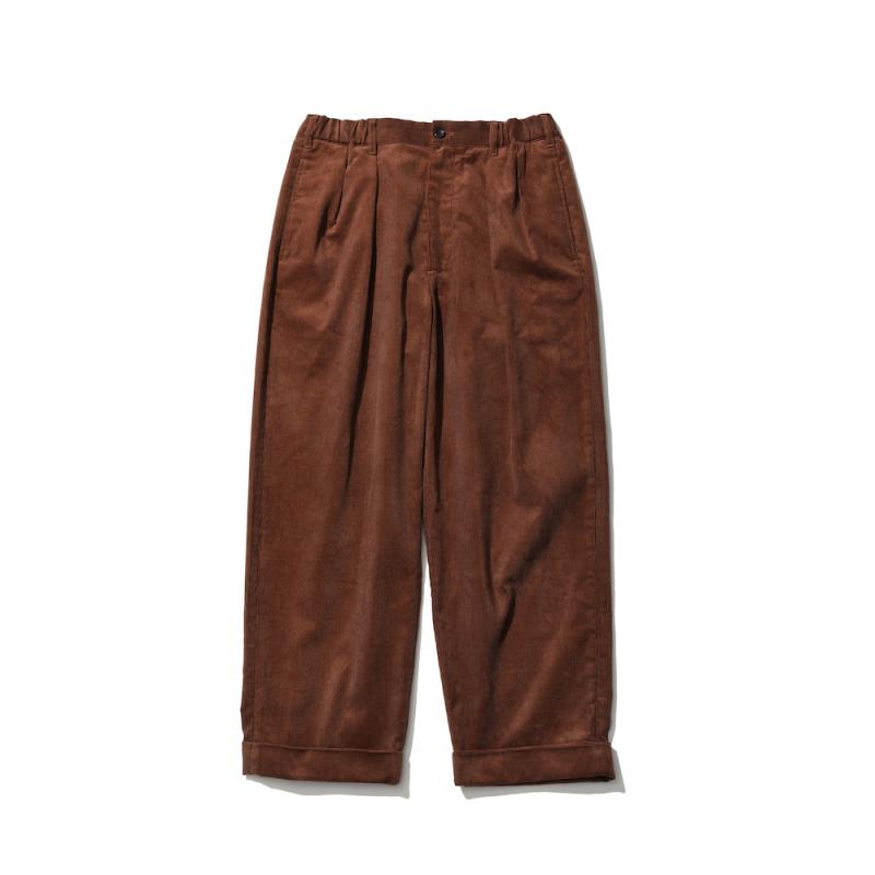 TapWater åץ23AW Corduroy Tuck Trousers (TP223-40031)BROWN923()ȯ!