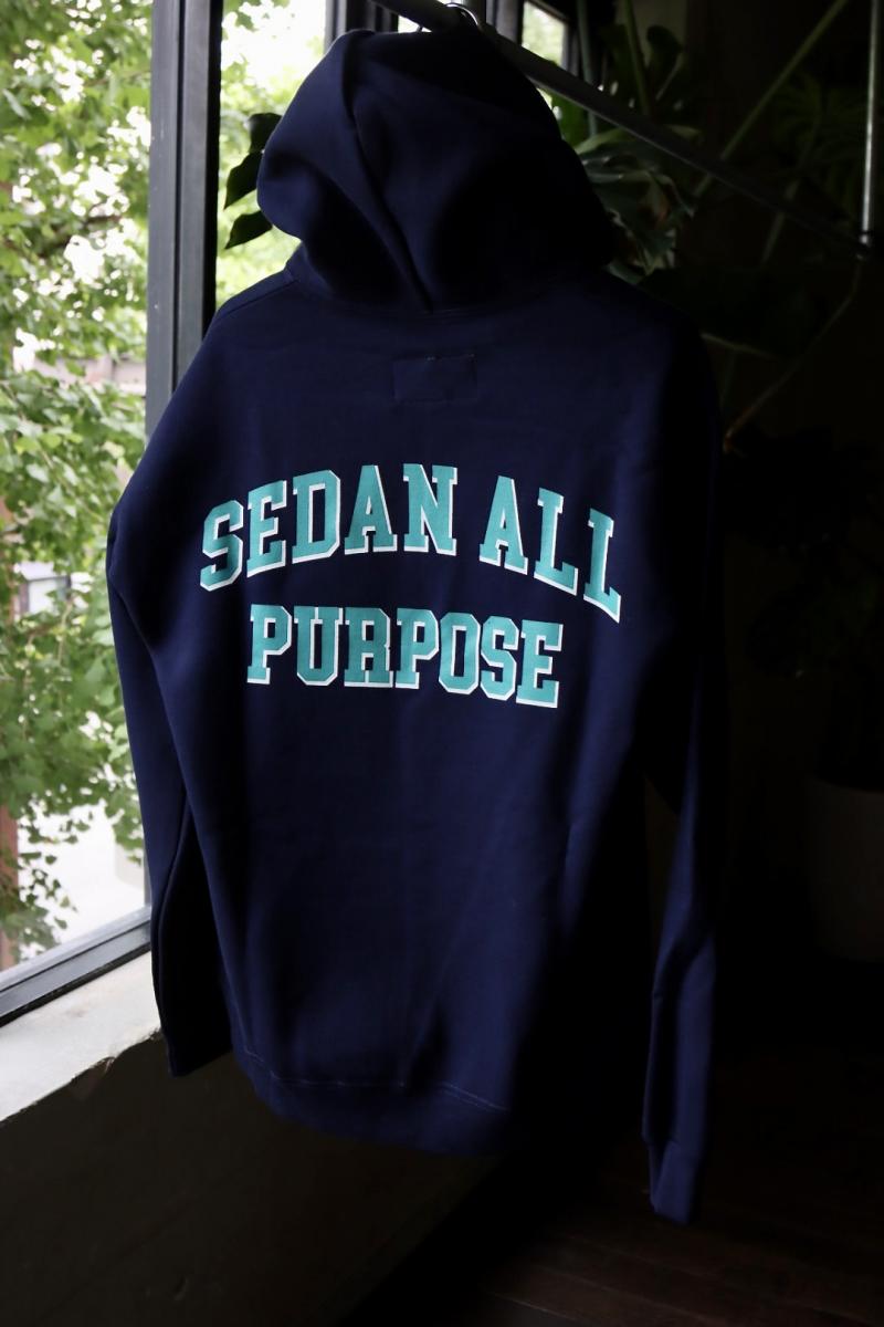 SEDAN ALL-PURPOSE 󥪡ѡѥFW23 COLLEGE LOGO HOODIE(SD23F-CT04)NAVY923()ȯ! 