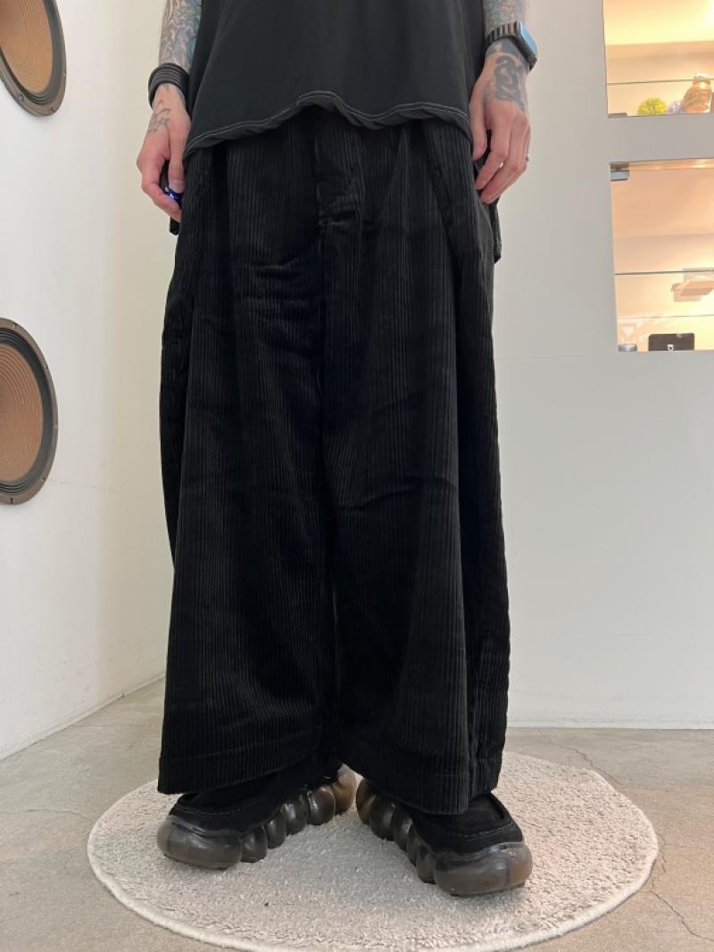 ANREALAGE / WRAP CORDUROY PANTS