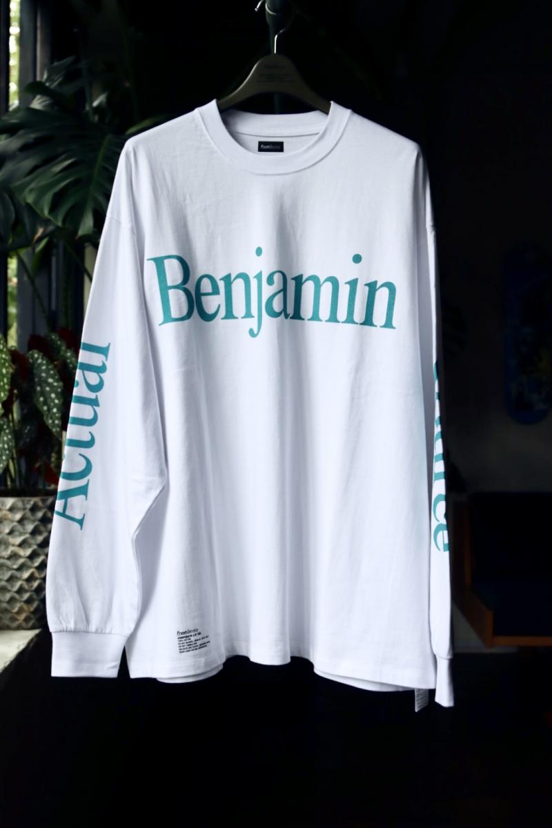 FreshService եå奵ӥ23AW CORPORATE PRINTED L/S TEE(FSW-23-TE_230AB)TURQUOISE923()ȯ! 