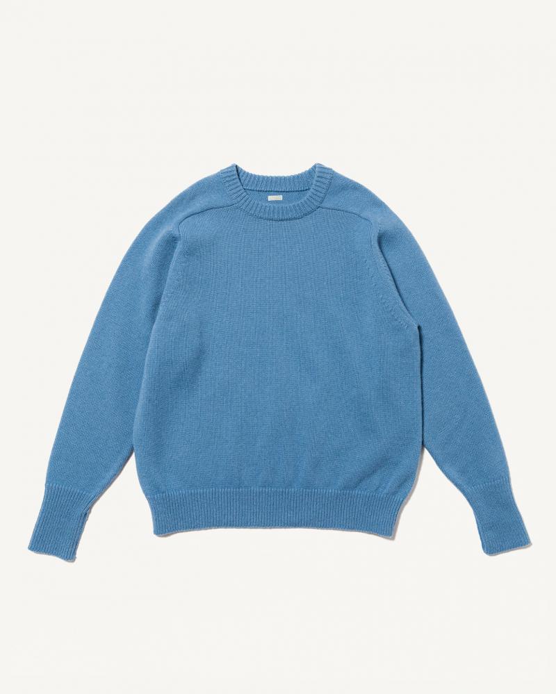 A.PRESSE ץå23AW Pullover Sweater(23AAP-03-02H)TURQUOISE930()ȯ! 