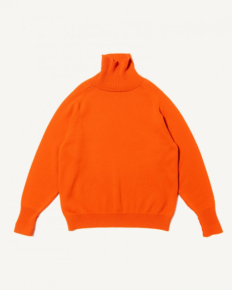 A.PRESSE ץå23AW˥å Turtleneck Sweater(23AAP-03-01H)ORANGE930()ȯ! 