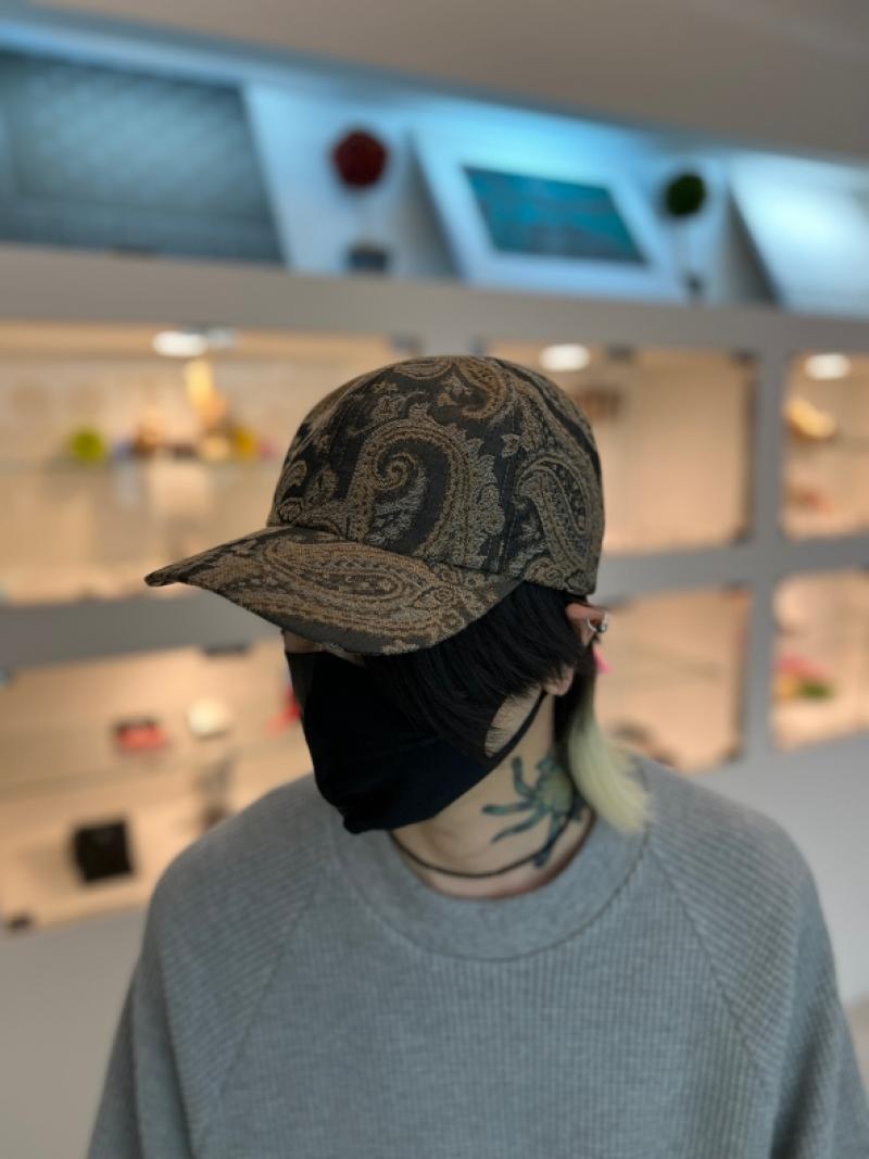 my beautiful landlet / PAISLEY PATTERN JACQUARD CAP 