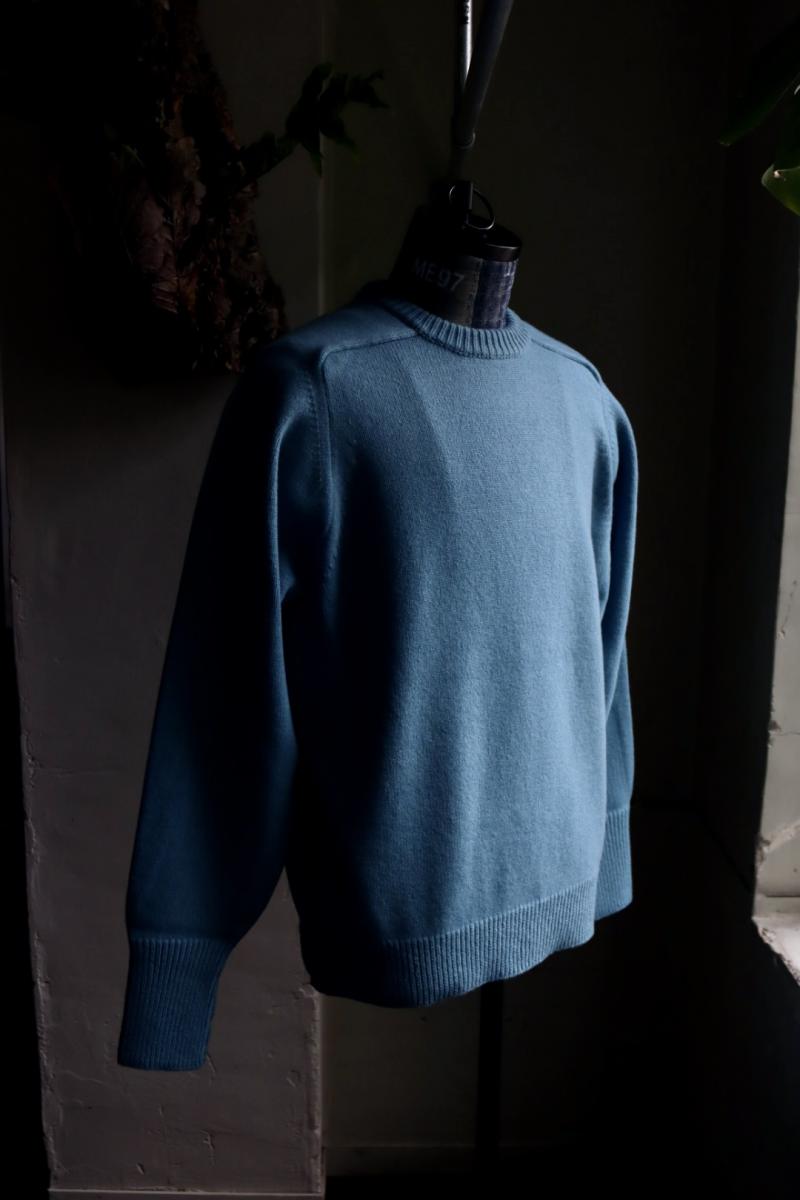 A.PRESSE ץå23AW Pullover Sweater(23AAP-03-02H)TURQUOISE930()ȯ! 