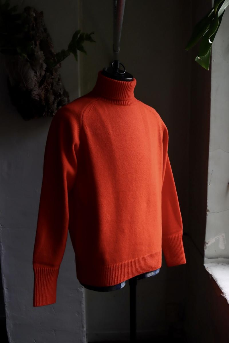 A.PRESSE ץå23AW˥å Turtleneck Sweater(23AAP-03-01H)ORANGE930()ȯ! 